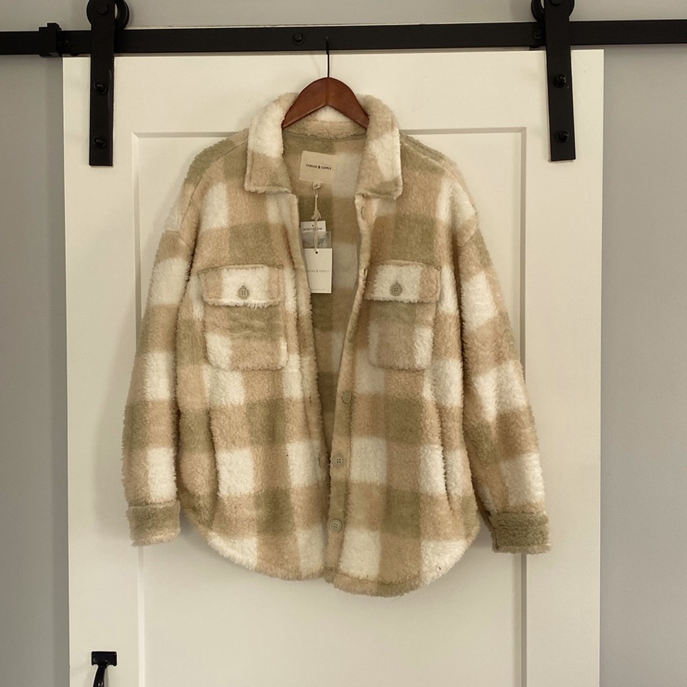 Thread & Supply Fleece Shacket